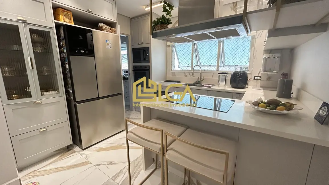 Foto 9 de Apartamento com 3 quartos à venda, 136m2 em Boqueirão, Santos - SP