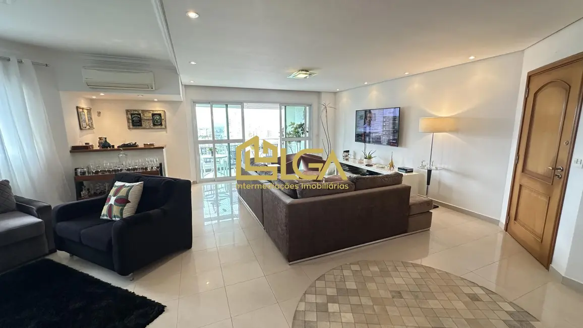 Foto 7 de Apartamento com 3 quartos à venda, 199m2 em Ponta da Praia, Santos - SP