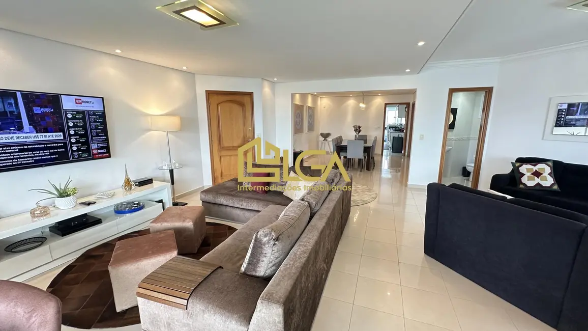 Foto 2 de Apartamento com 3 quartos à venda, 199m2 em Ponta da Praia, Santos - SP