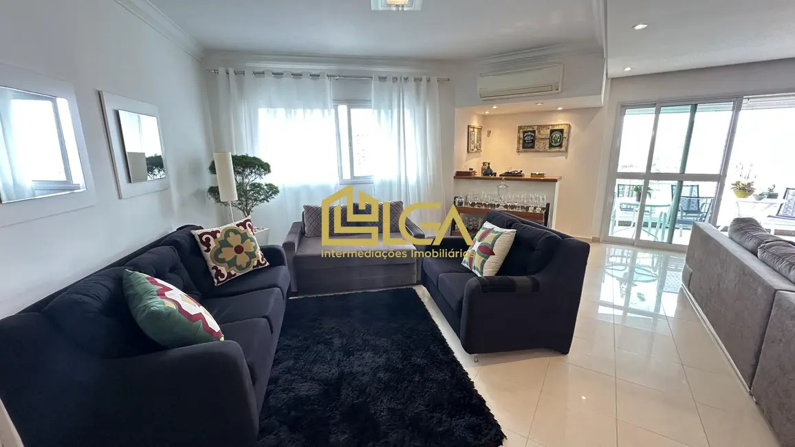 Foto 9 de Apartamento com 3 quartos à venda, 199m2 em Ponta da Praia, Santos - SP