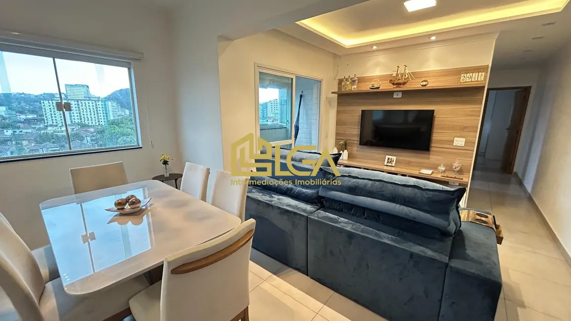 Foto 1 de Apartamento com 2 quartos à venda, 68m2 em Campo Grande, Santos - SP