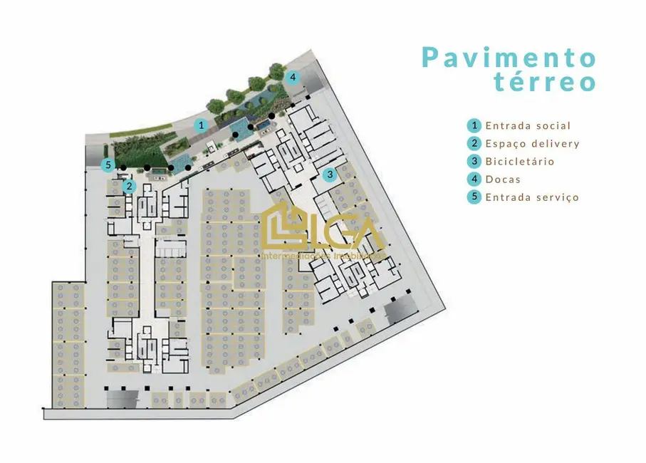 Apartamento com 3 quartos à venda, 163m2 em Ponta da Praia, Santos - SP - imagem 8 Foto 8 de Apartamento com 3 quartos à venda, 163m2 em Ponta da Praia, Santos - SP