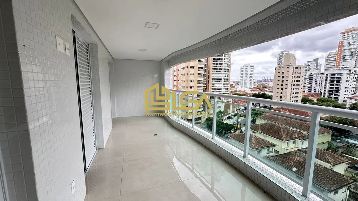 Apartamento com 2 quartos para alugar, 100m2 em Boqueirão, Santos - SP - imagem 9 Foto 9 de Apartamento com 2 quartos para alugar, 100m2 em Boqueirão, Santos - SP