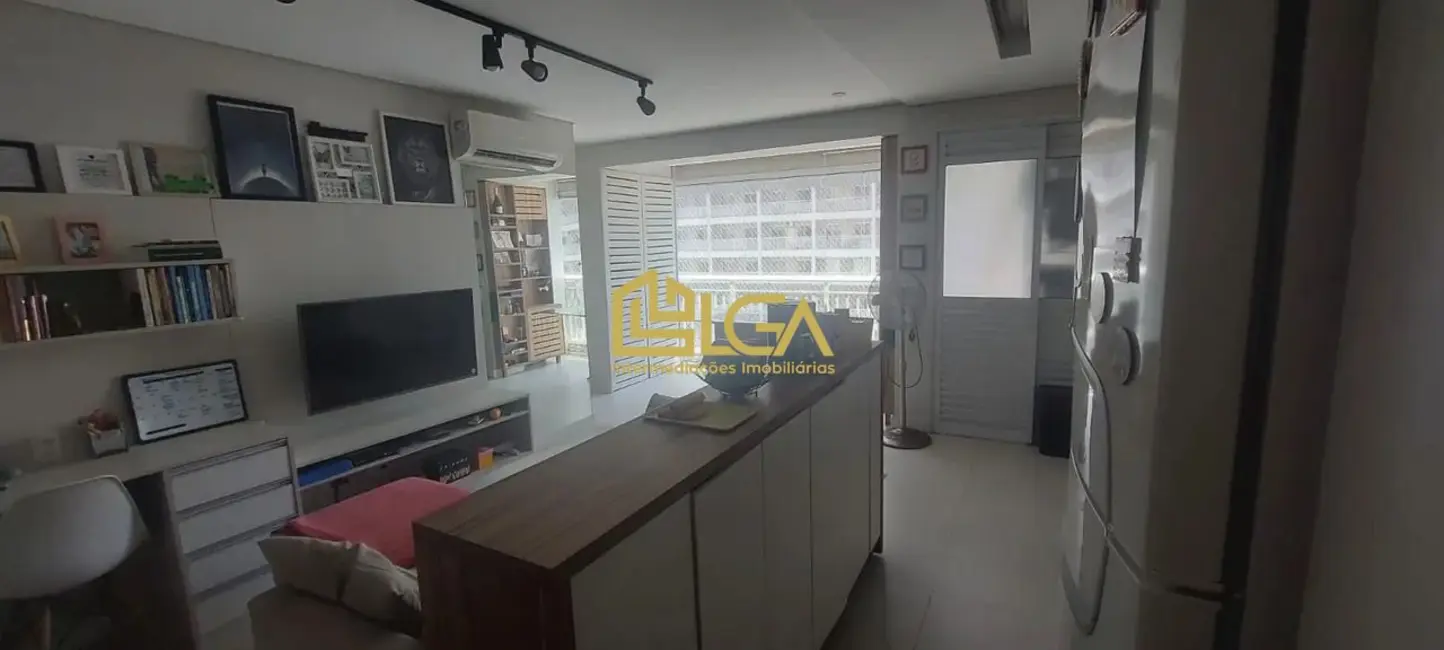 Foto 2 de Apartamento com 1 quarto à venda, 50m2 em Vila Mathias, Santos - SP