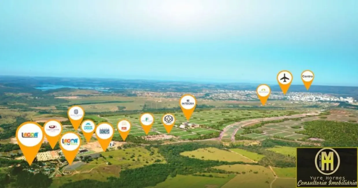 Foto 4 de Terreno / Lote à venda, 1000m2 em Caldas Novas - GO