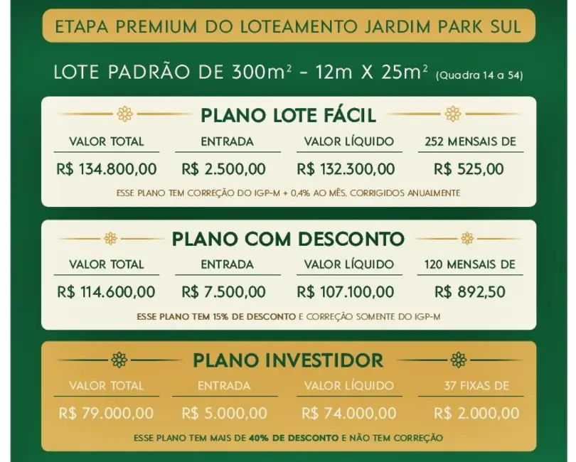 Terreno / Lote à venda, 300m2 em Caldas Novas - GO - imagem 9 Foto 9 de Terreno / Lote à venda, 300m2 em Caldas Novas - GO