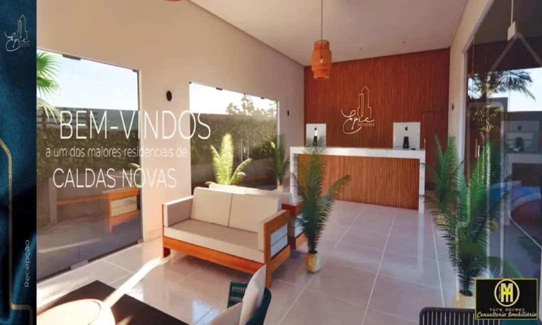 Foto 7 de Apartamento com 1 quarto à venda, 9768m2 em Caldas Novas - GO