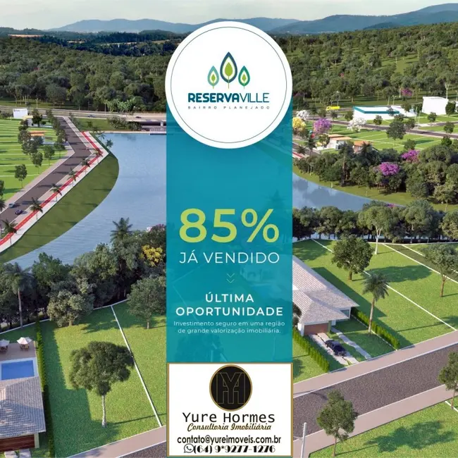 Foto 3 de Terreno / Lote à venda, 312m2 em Caldas Novas - GO