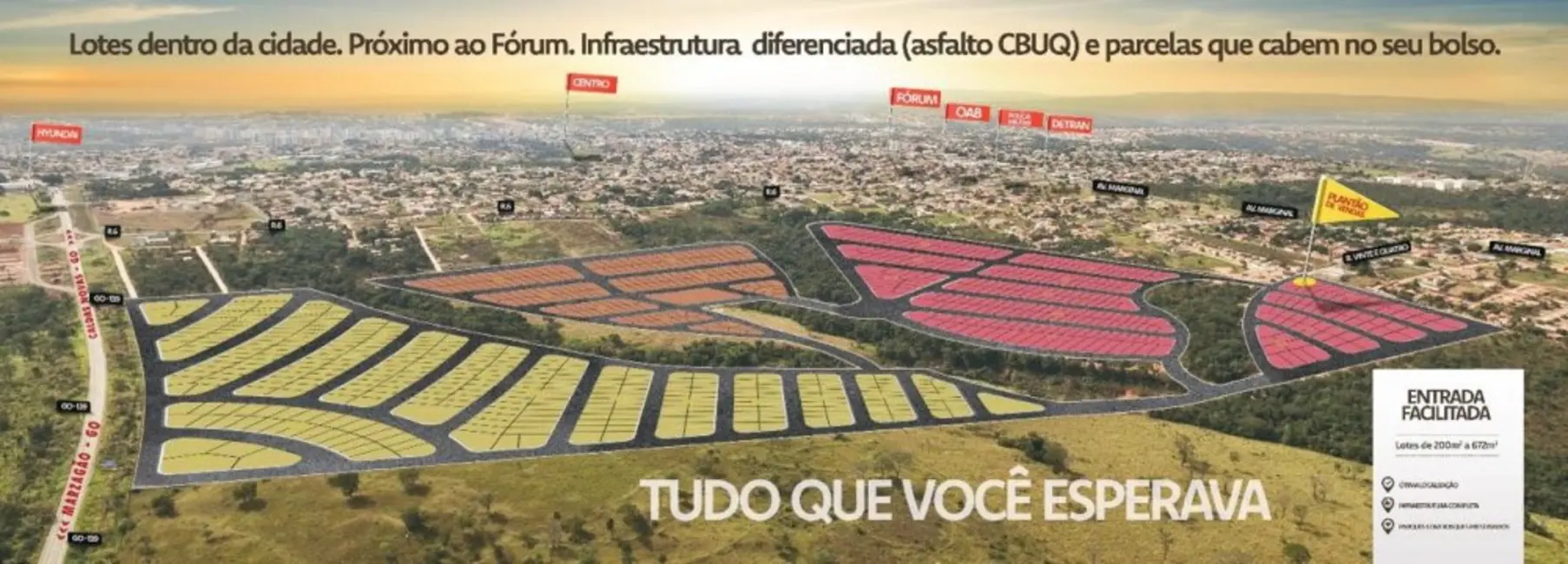 Foto 3 de Terreno / Lote à venda, 200m2 em Caldas Novas - GO