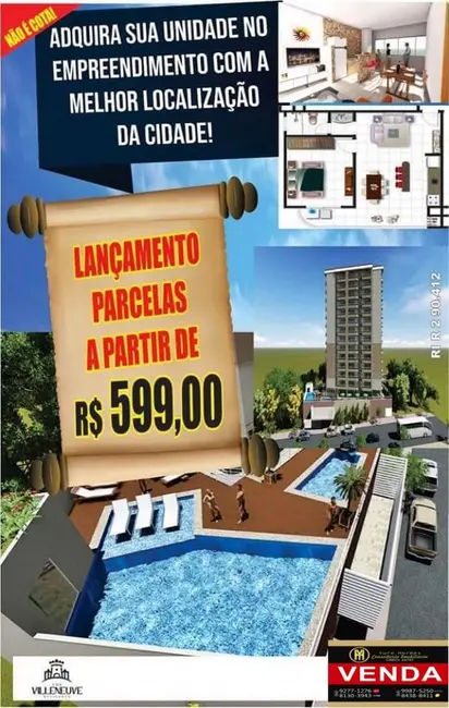 Apartamento com 1 quarto à venda, 1083m2 em Caldas Novas - GO - imagem 7 Foto 7 de Apartamento com 1 quarto à venda, 1083m2 em Caldas Novas - GO