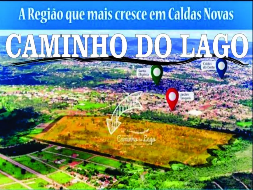 Foto 1 de Terreno / Lote à venda, 360m2 em Caldas Novas - GO