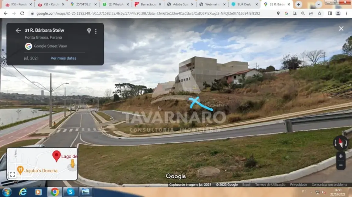 Foto 1 de Terreno / Lote para alugar, 504m2 em Ponta Grossa - PR