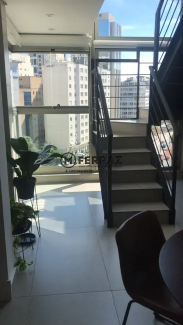 Foto 2 de Cobertura com 2 quartos para alugar, 87m2 em Jardim Paulista, São Paulo - SP