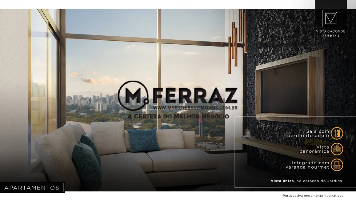 Apartamento com 3 quartos à venda, 127m2 em Jardim Paulista, São Paulo - SP - imagem 4 Foto 4 de Apartamento com 3 quartos à venda, 127m2 em Jardim Paulista, São Paulo - SP