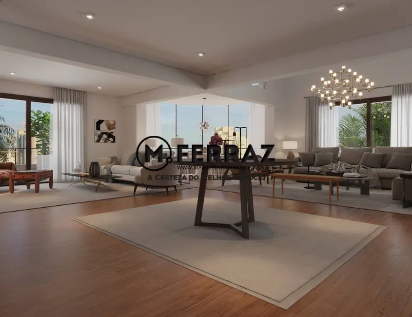 Cobertura com 4 quartos à venda, 604m2 em Jardim Paulistano, São Paulo - SP - imagem 5 Foto 5 de Cobertura com 4 quartos à venda, 604m2 em Jardim Paulistano, São Paulo - SP