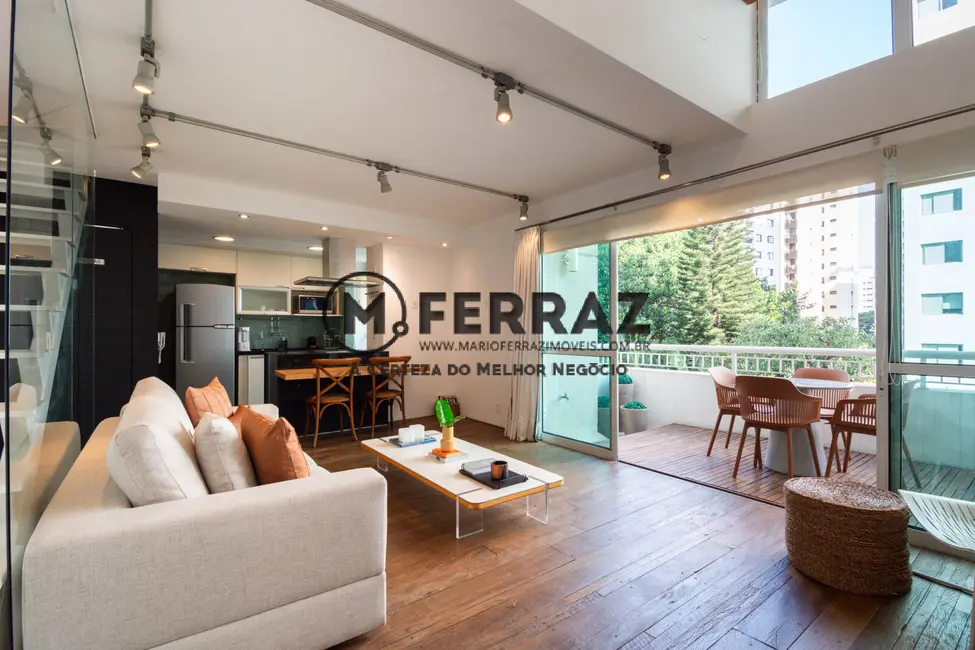 Foto 1 de Apartamento com 1 quarto à venda e para alugar, 74m2 em Vila Nova Conceição, São Paulo - SP