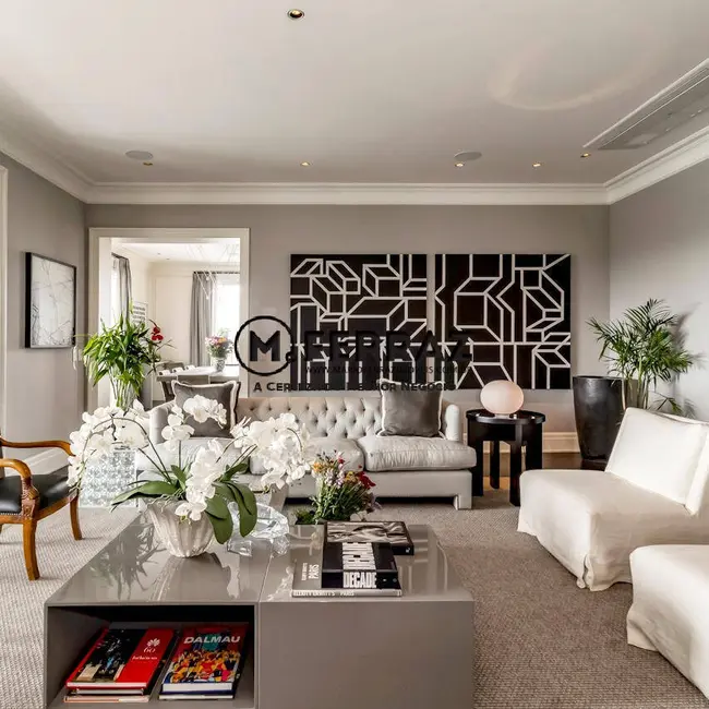 Apartamento com 3 quartos à venda, 511m2 em Jardim Europa, São Paulo - SP - imagem 4 Foto 4 de Apartamento com 3 quartos à venda, 511m2 em Jardim Europa, São Paulo - SP