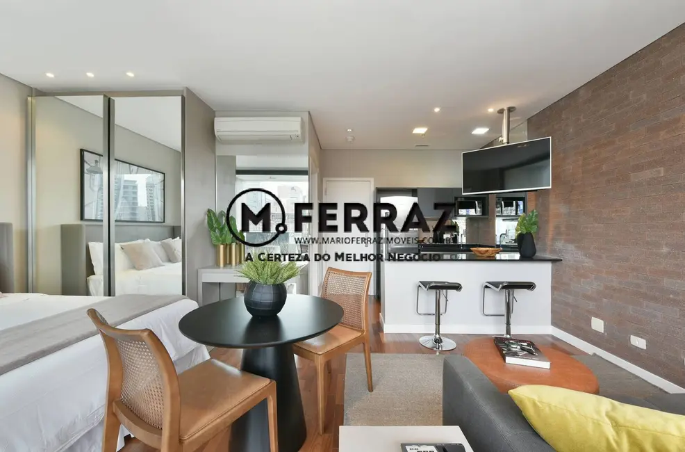 Apartamento com 1 quarto à venda, 42m2 em Vila Olímpia, São Paulo - SP - imagem 3 Foto 3 de Apartamento com 1 quarto à venda, 42m2 em Vila Olímpia, São Paulo - SP