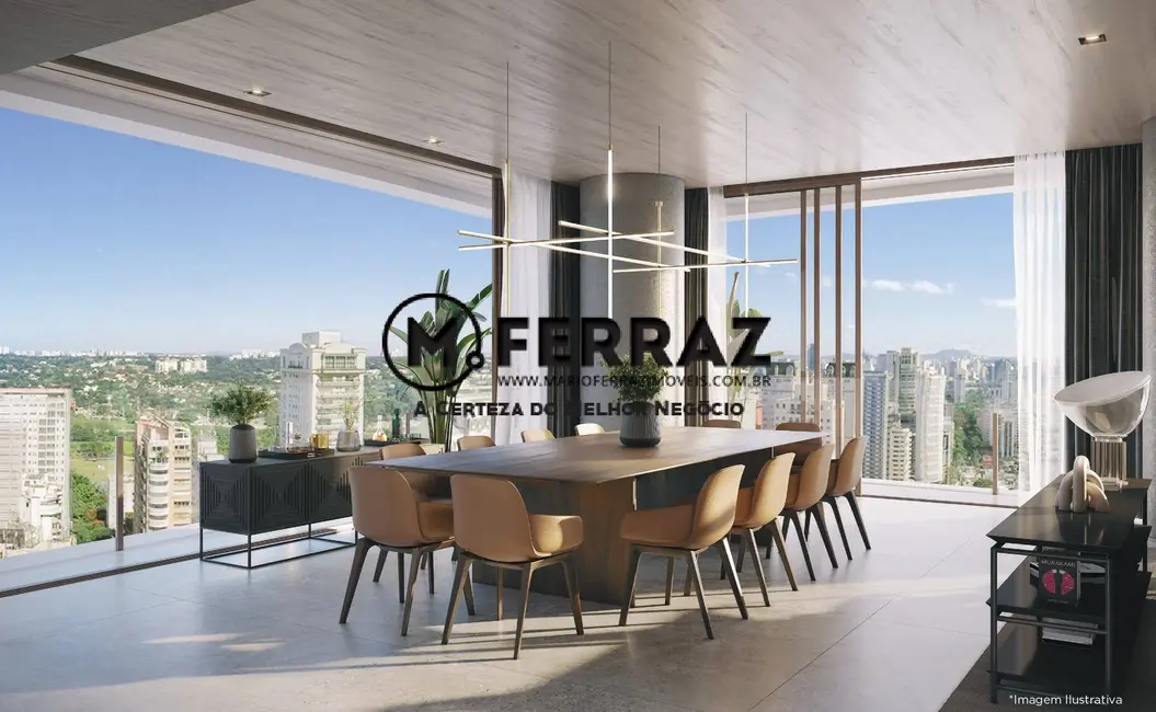 Apartamento com 4 quartos à venda, 541m2 em Itaim Bibi, São Paulo - SP - imagem 8 Foto 8 de Apartamento com 4 quartos à venda, 541m2 em Itaim Bibi, São Paulo - SP