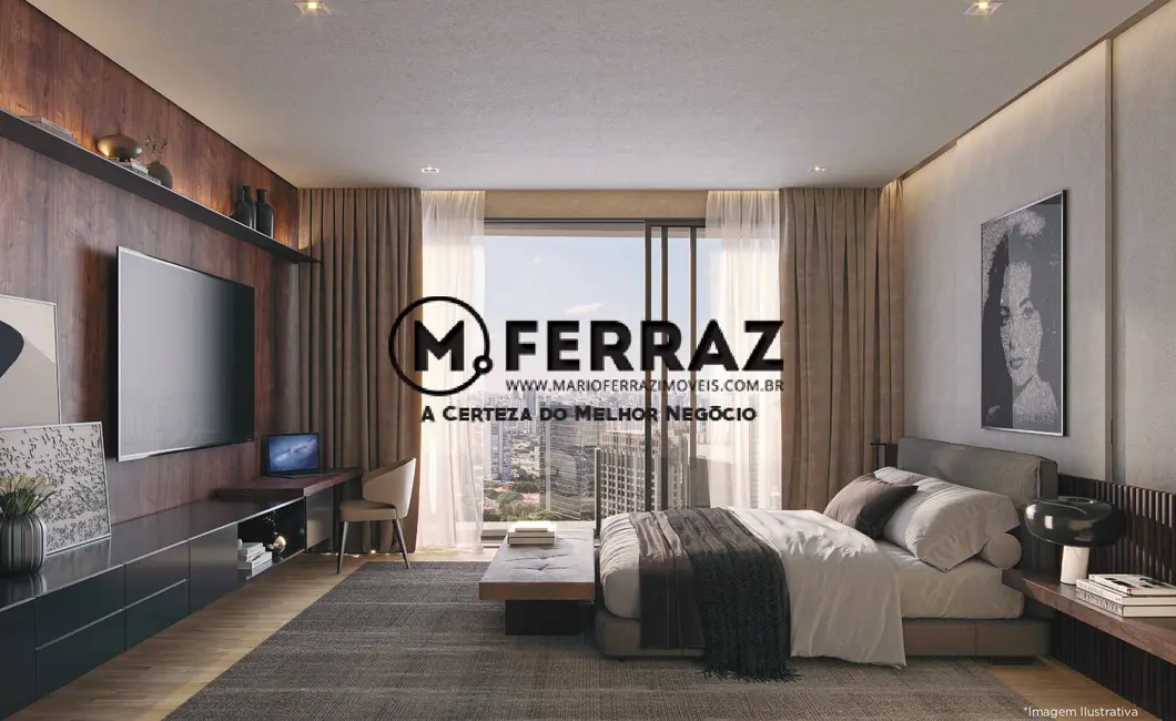 Apartamento com 4 quartos à venda, 541m2 em Itaim Bibi, São Paulo - SP - imagem 9 Foto 9 de Apartamento com 4 quartos à venda, 541m2 em Itaim Bibi, São Paulo - SP