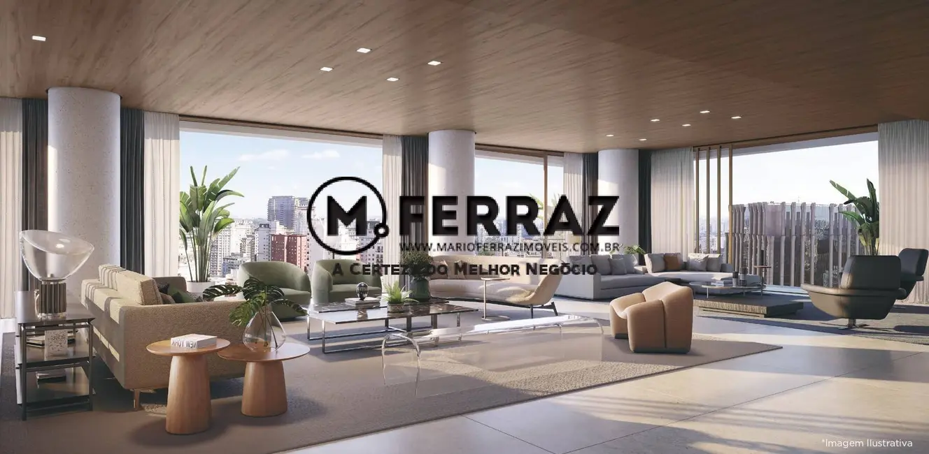 Apartamento com 4 quartos à venda, 541m2 em Itaim Bibi, São Paulo - SP - imagem 5 Foto 5 de Apartamento com 4 quartos à venda, 541m2 em Itaim Bibi, São Paulo - SP