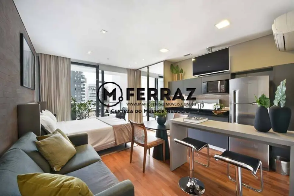 Foto 2 de Apartamento com 1 quarto à venda, 65m2 em Vila Olímpia, São Paulo - SP