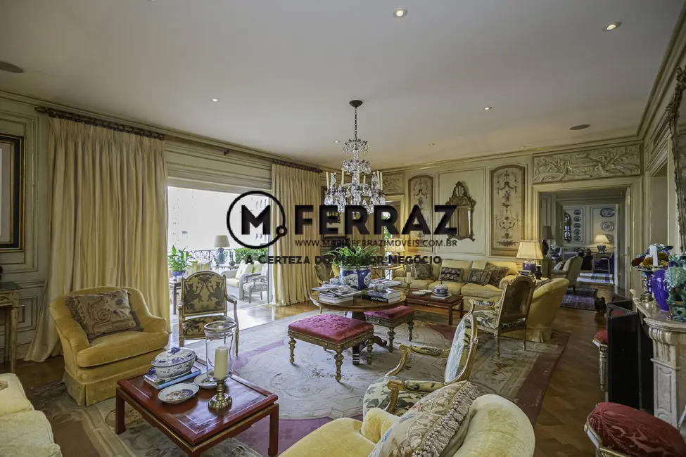 Apartamento com 5 quartos à venda, 580m2 em Jardim Europa, São Paulo - SP - imagem 3 Foto 3 de Apartamento com 5 quartos à venda, 580m2 em Jardim Europa, São Paulo - SP