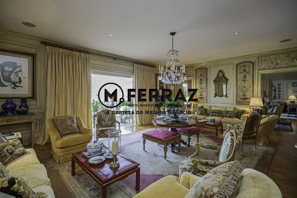 Apartamento com 5 quartos à venda, 580m2 em Jardim Europa, São Paulo - SP - imagem 4 Foto 4 de Apartamento com 5 quartos à venda, 580m2 em Jardim Europa, São Paulo - SP