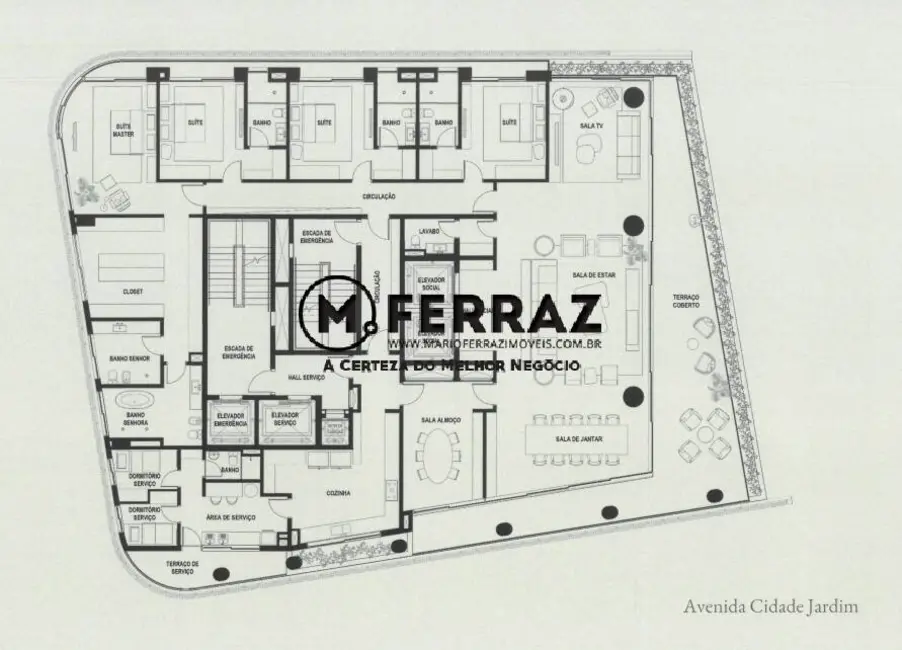 Foto 7 de Apartamento com 5 quartos à venda e para alugar, 600m2 em Itaim Bibi, São Paulo - SP