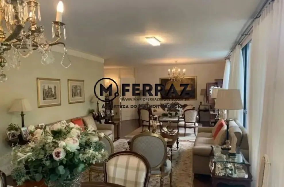 Apartamento com 3 quartos à venda, 293m2 em Vila Nova Conceição, São Paulo - SP - imagem 6 Foto 6 de Apartamento com 3 quartos à venda, 293m2 em Vila Nova Conceição, São Paulo - SP