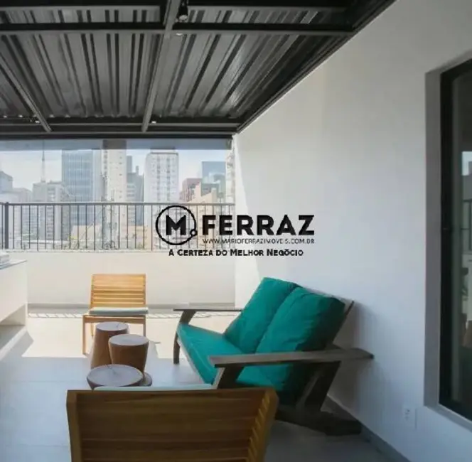 Foto 4 de Cobertura com 1 quarto à venda, 80m2 em Jardim Paulista, São Paulo - SP