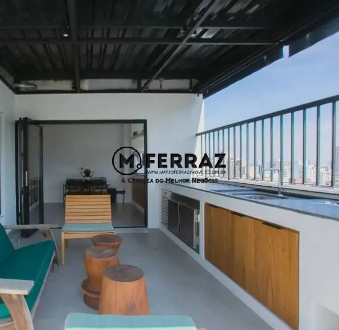 Foto 3 de Cobertura com 1 quarto à venda, 80m2 em Jardim Paulista, São Paulo - SP