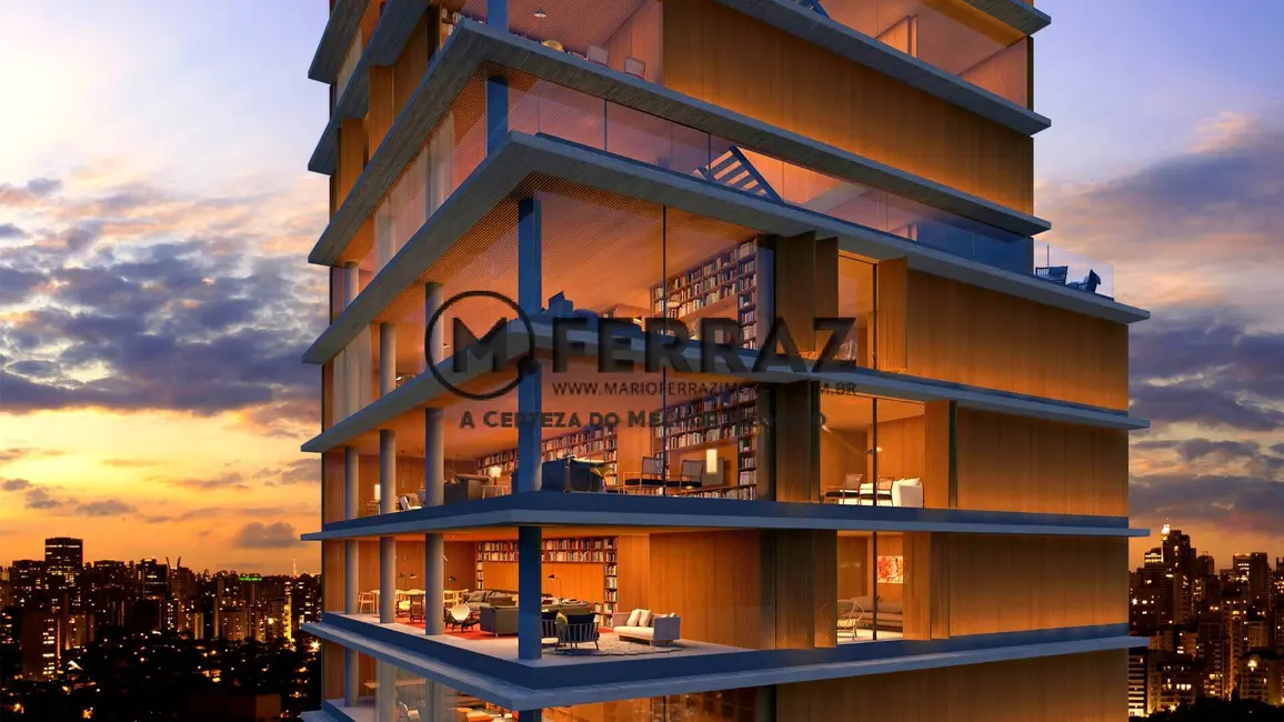 Foto 4 de Apartamento com 4 quartos à venda, 356m2 em Jardim Paulistano, São Paulo - SP