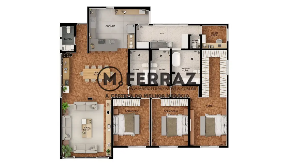 Apartamento com 3 quartos à venda, 220m2 em Cerqueira César, São Paulo - SP - imagem 3 Foto 3 de Apartamento com 3 quartos à venda, 220m2 em Cerqueira César, São Paulo - SP