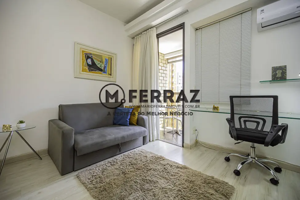 Foto 1 de Loft / Flat com 1 quarto para alugar, 37m2 em Moema, São Paulo - SP
