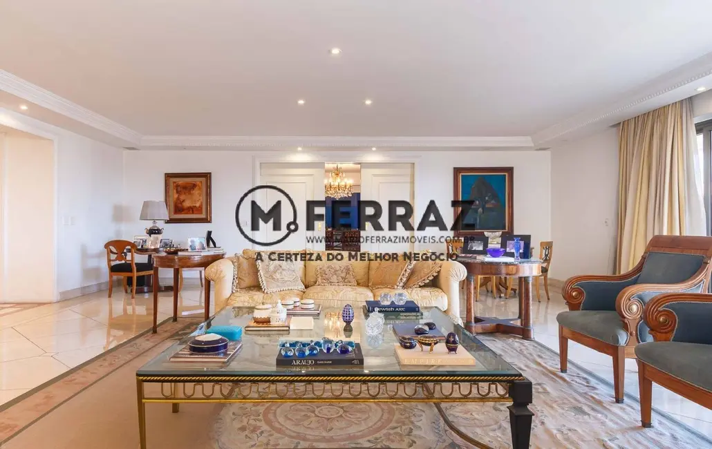 Apartamento com 4 quartos à venda e para alugar, 450m2 em Higienópolis, São Paulo - SP - imagem 4 Foto 4 de Apartamento com 4 quartos à venda e para alugar, 450m2 em Higienópolis, São Paulo - SP
