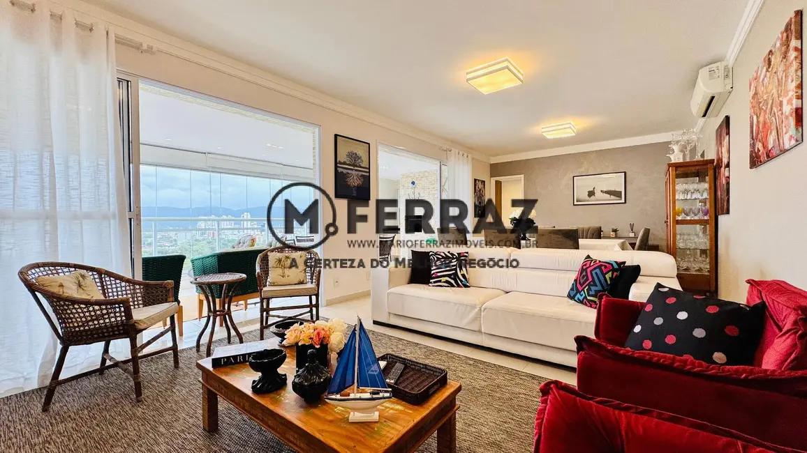 Foto 4 de Apartamento com 3 quartos à venda, 158m2 em Jardim Mar e Céu, Guaruja - SP