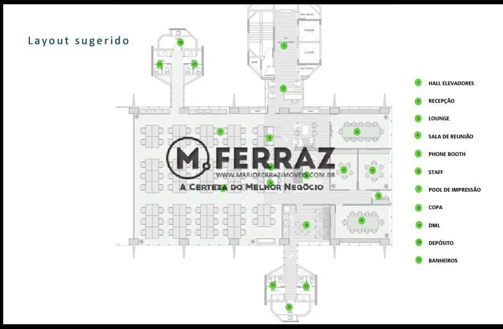 Foto 8 de Sala Comercial para alugar, 454m2 em Brooklin Paulista, São Paulo - SP