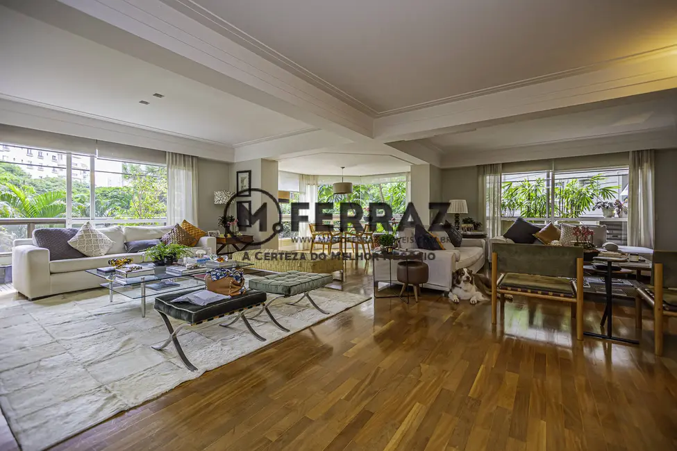 Foto 1 de Apartamento com 4 quartos à venda e para alugar, 440m2 em Jardim Paulistano, São Paulo - SP