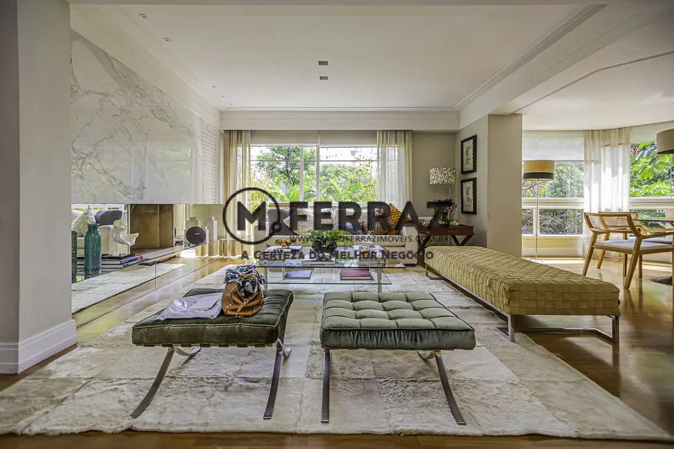 Foto 3 de Apartamento com 4 quartos à venda e para alugar, 440m2 em Jardim Paulistano, São Paulo - SP