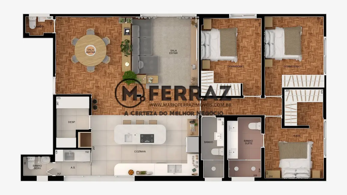 Apartamento com 3 quartos à venda, 134m2 em Jardim Paulista, São Paulo - SP - imagem 6 Foto 6 de Apartamento com 3 quartos à venda, 134m2 em Jardim Paulista, São Paulo - SP