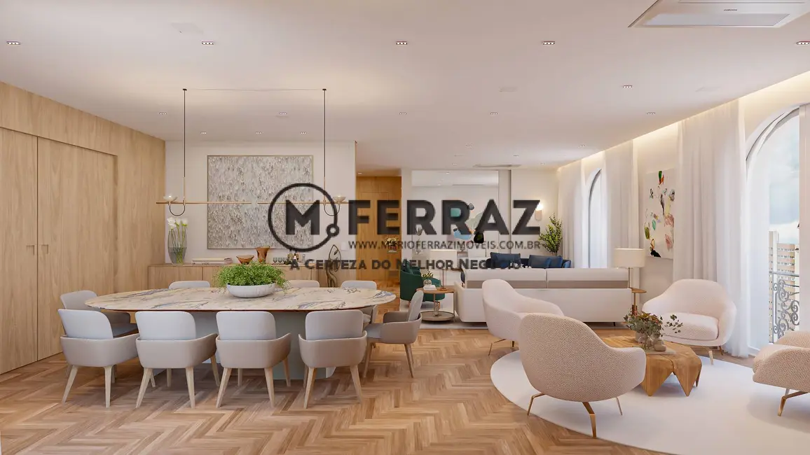 Apartamento com 4 quartos à venda, 315m2 em Higienópolis, São Paulo - SP - imagem 3 Foto 3 de Apartamento com 4 quartos à venda, 315m2 em Higienópolis, São Paulo - SP