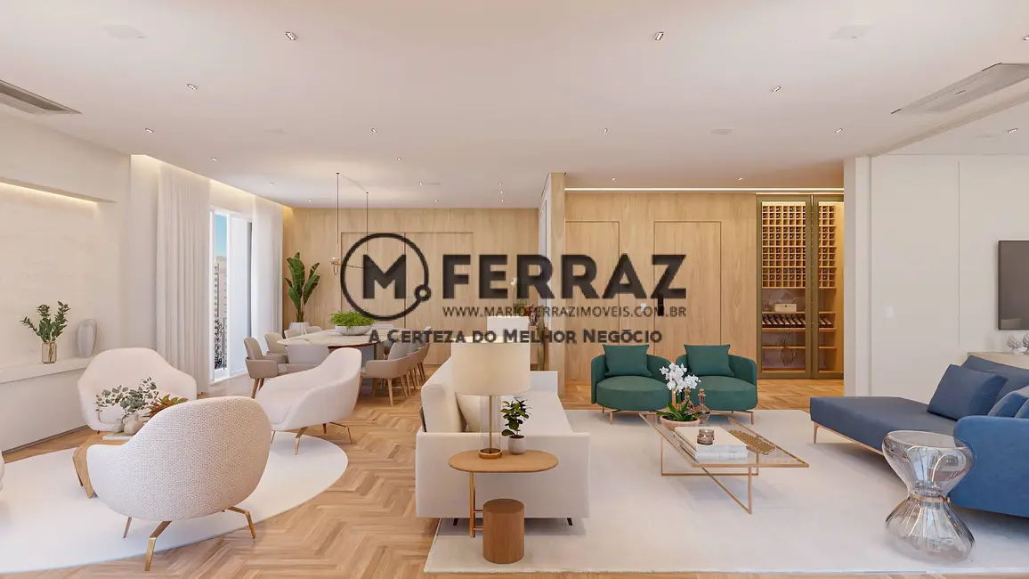 Apartamento com 4 quartos à venda, 315m2 em Higienópolis, São Paulo - SP - imagem 4 Foto 4 de Apartamento com 4 quartos à venda, 315m2 em Higienópolis, São Paulo - SP