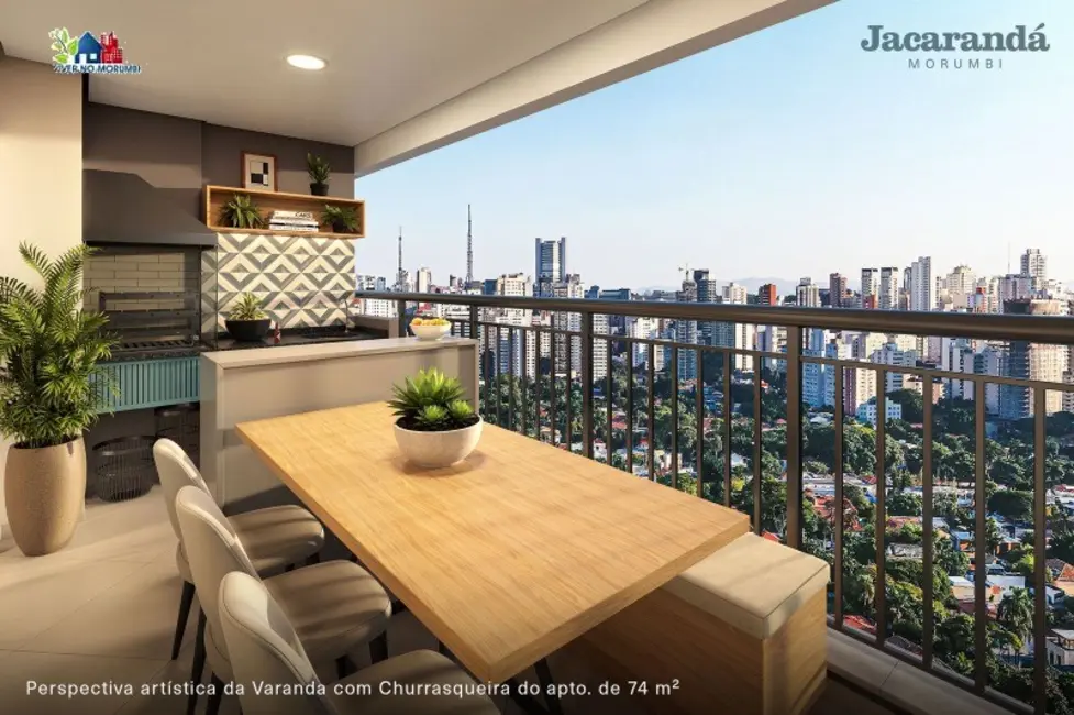 Foto 3 de Apartamento com 2 quartos à venda, 56m2 em Vila Andrade, São Paulo - SP