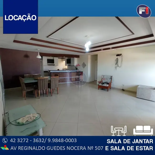 Foto 2 de Apartamento com 2 quartos para alugar, 150m2 em Alto das Oliveiras, Telemaco Borba - PR