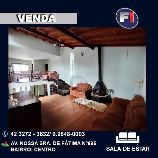 Foto 2 de Casa com 4 quartos à venda, 450m2 em Centro, Telemaco Borba - PR