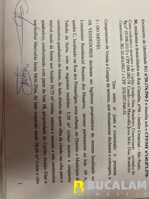 Foto 8 de Terreno / Lote à venda, 299m2 em Parque das Cigarreiras, Taboao Da Serra - SP