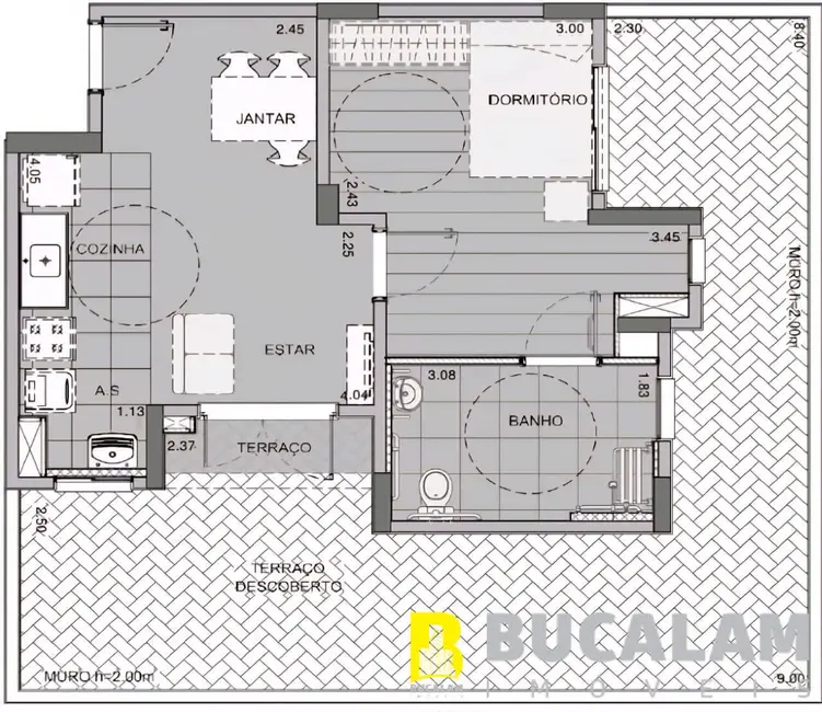 Apartamento com 2 quartos à venda, 78m2 em Jardim Monte Alegre, Taboao Da Serra - SP - imagem 9 Foto 9 de Apartamento com 2 quartos à venda, 78m2 em Jardim Monte Alegre, Taboao Da Serra - SP