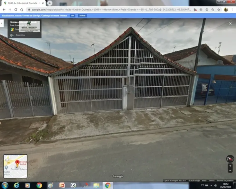 Foto 1 de Casa com 2 quartos à venda, 120m2 em Nova Mirim, Praia Grande - SP