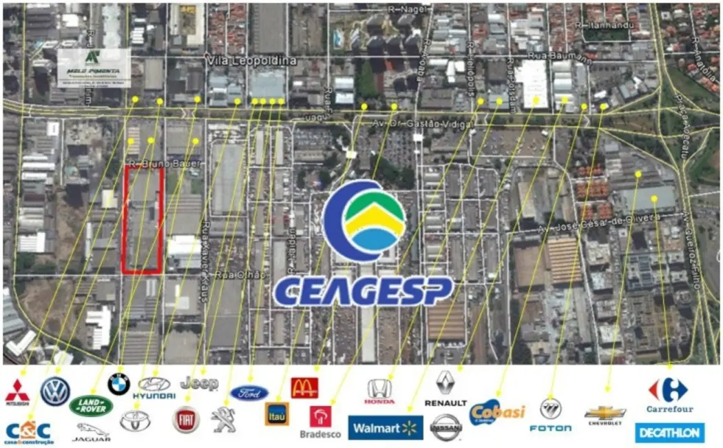 Sala Comercial para alugar, 10264m2 em Vila Leopoldina, São Paulo - SP - imagem 3 Foto 3 de Sala Comercial para alugar, 10264m2 em Vila Leopoldina, São Paulo - SP